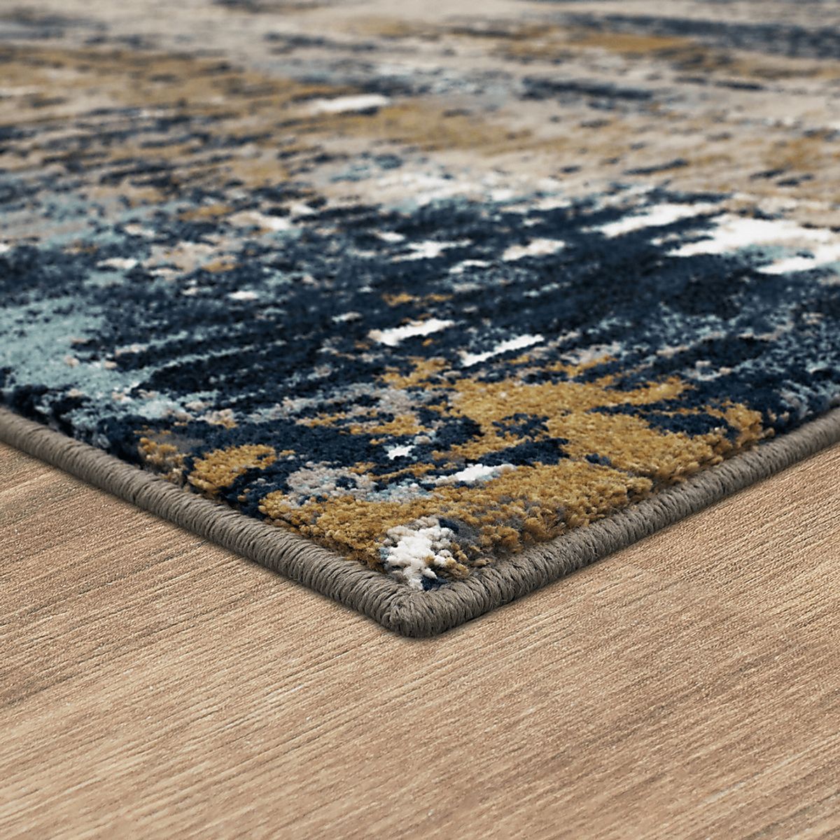 Drew & Jonathan Dawnshire Blue Rugs | Rooms to Go