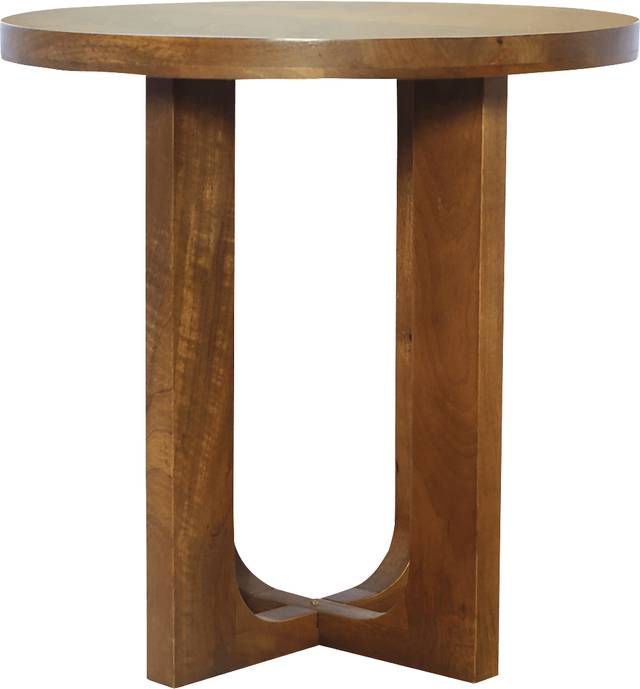 Dawro Brown Accent Table - Thumbnail - Image 3