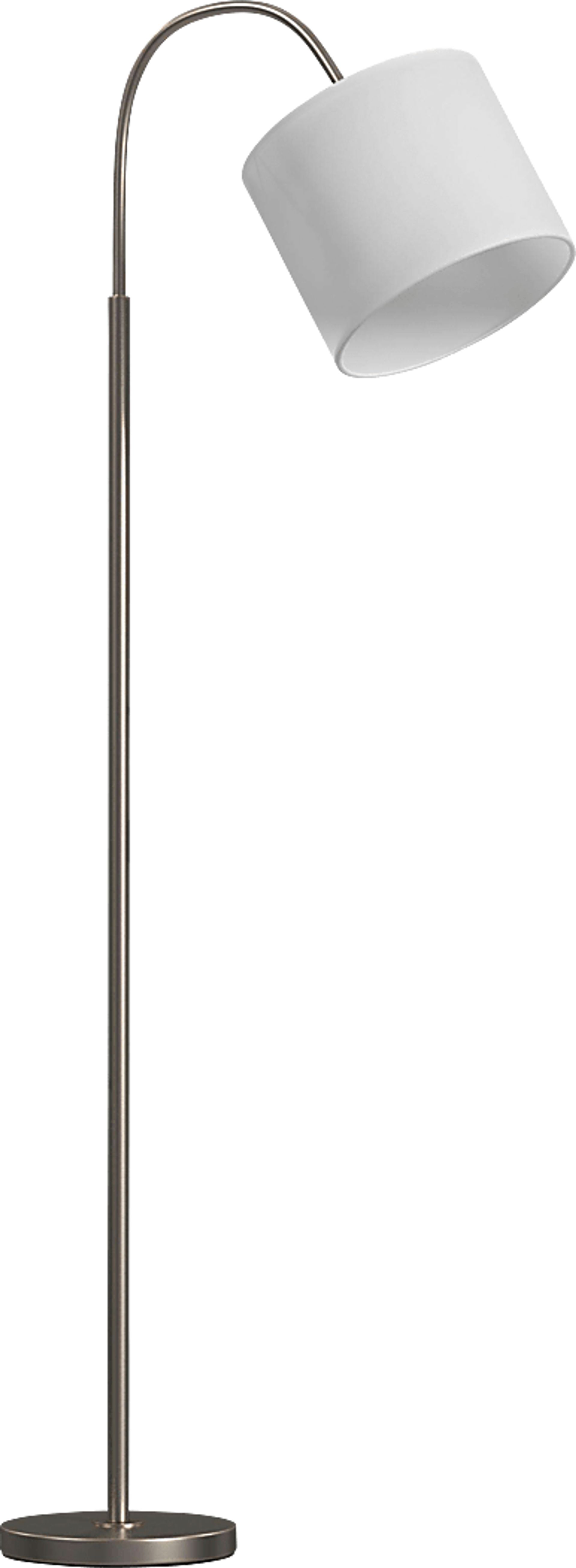 Dawson Island Silver Floor Lamp - Image 3