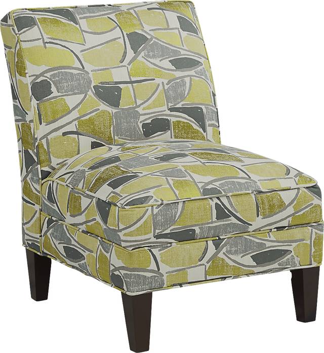 Daydream Yellow Accent Chair - Thumbnail - Image 1
