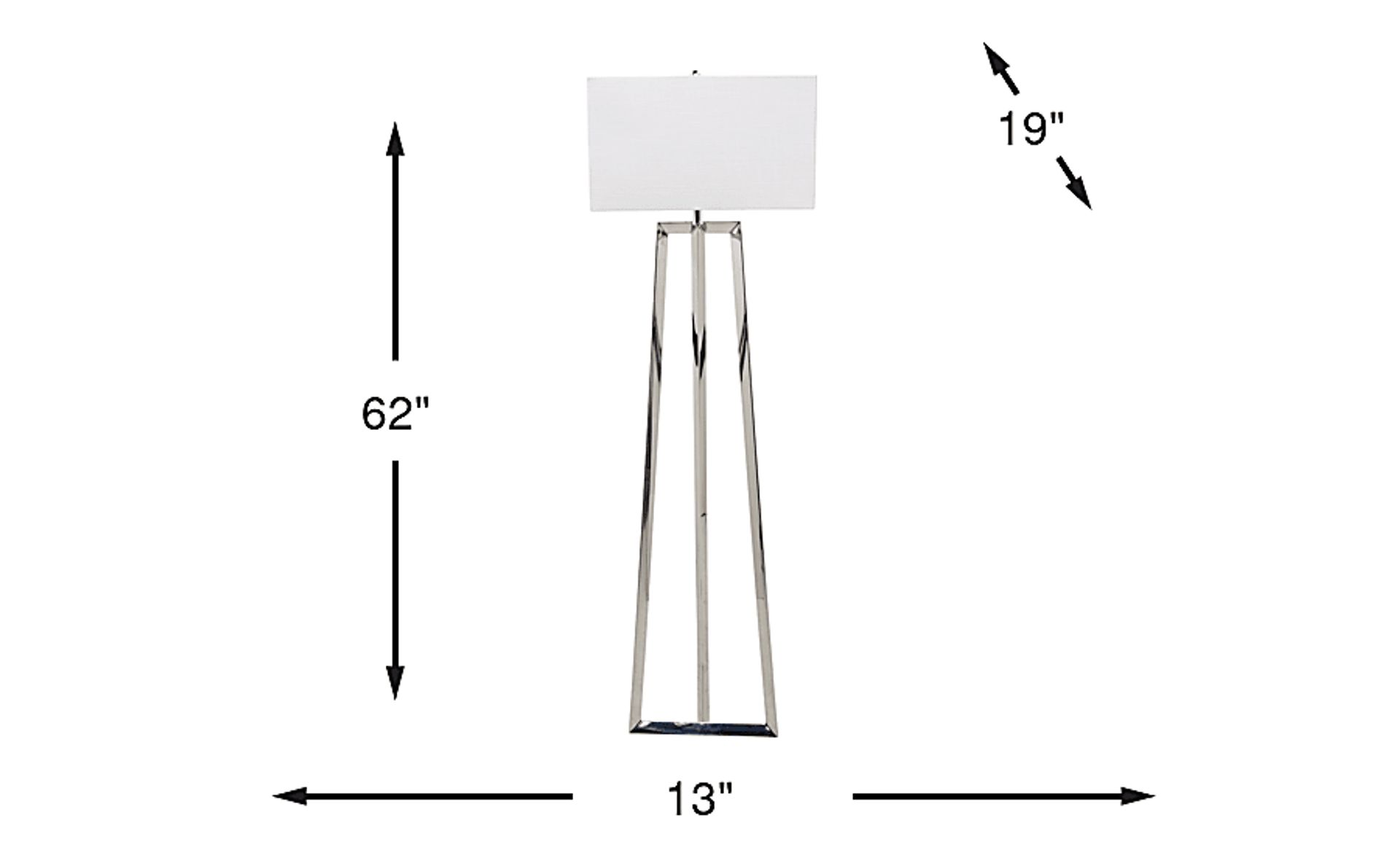 Dimension Image. Please refer to the Dimension Tab on this page for dimension details.