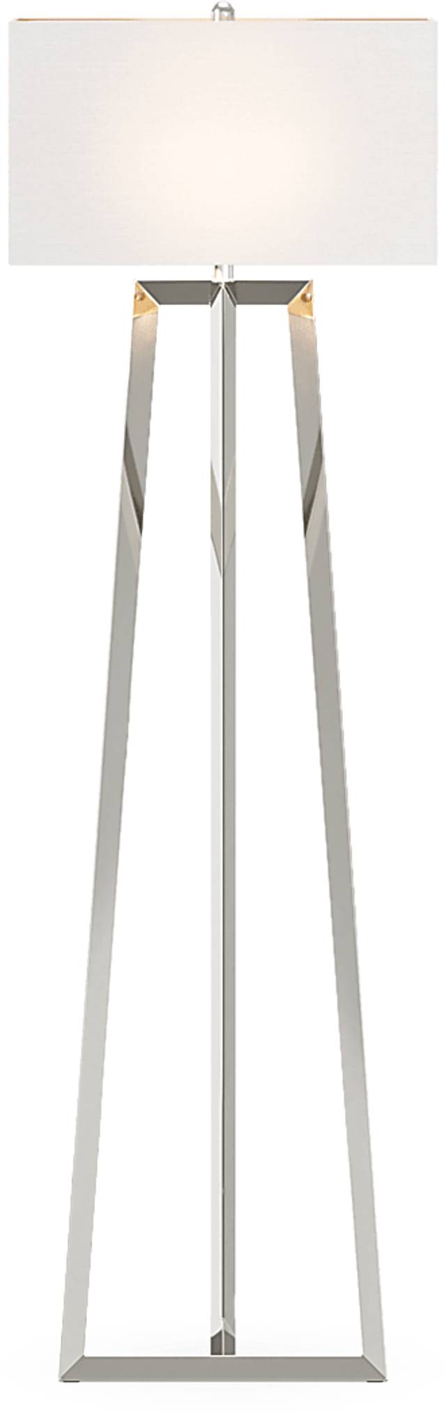 Dayla Silver Floor Lamp - Thumbnail - Image 2