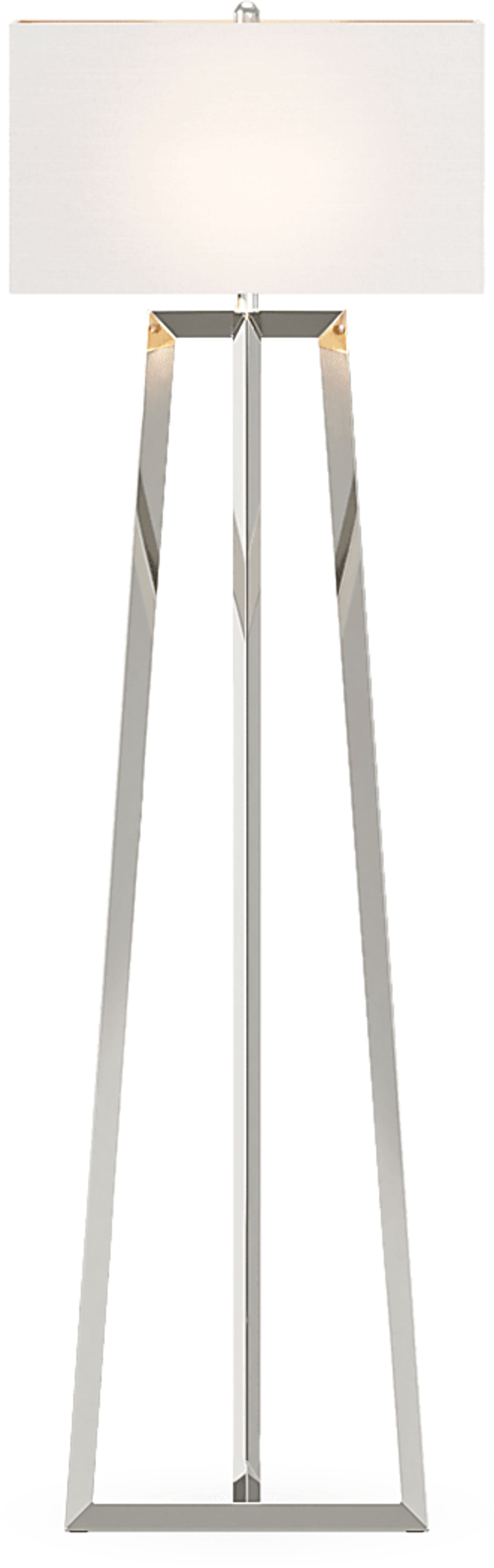 Dayla Silver Floor Lamp - Image 2