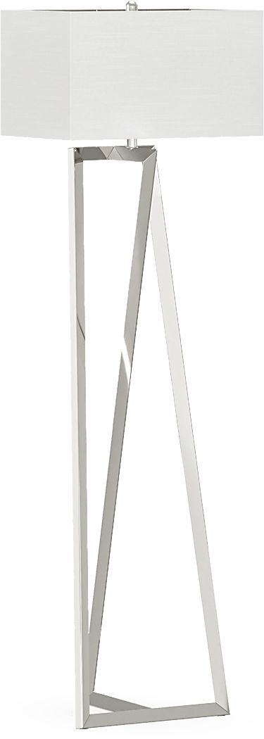 Dayla Silver Floor Lamp