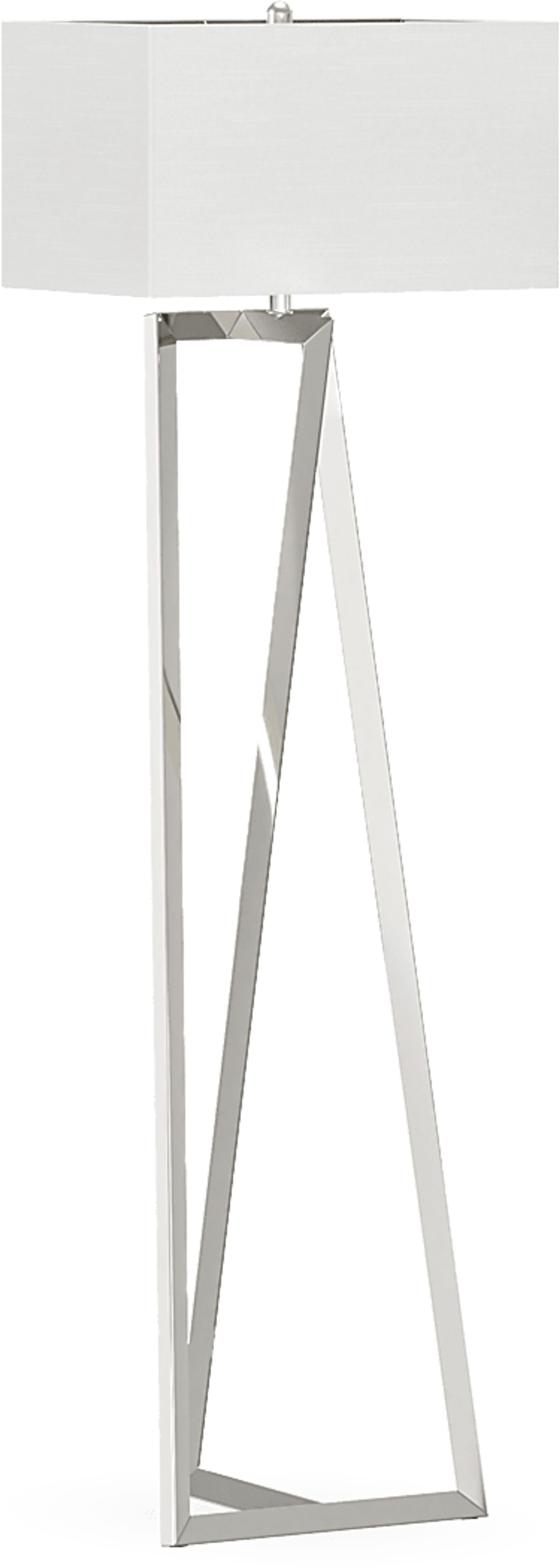 Dayla Silver Floor Lamp - Image 1