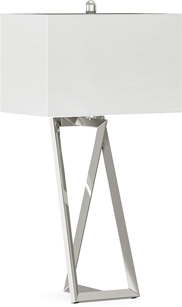 Dayla Silver Lamp
