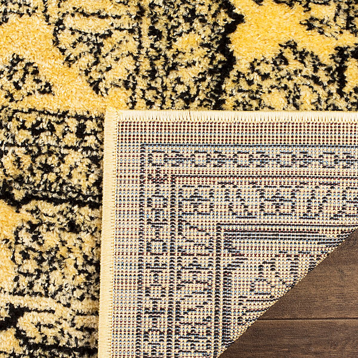 Daylee Gold Yellow Rug | Rooms to Go