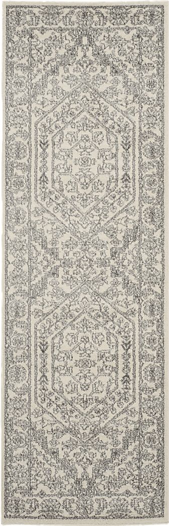 Daylee Ivory 2'6 x 8' Runner Rug