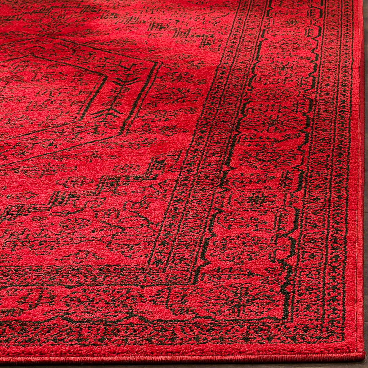 Daylee Red Rug | Rooms to Go