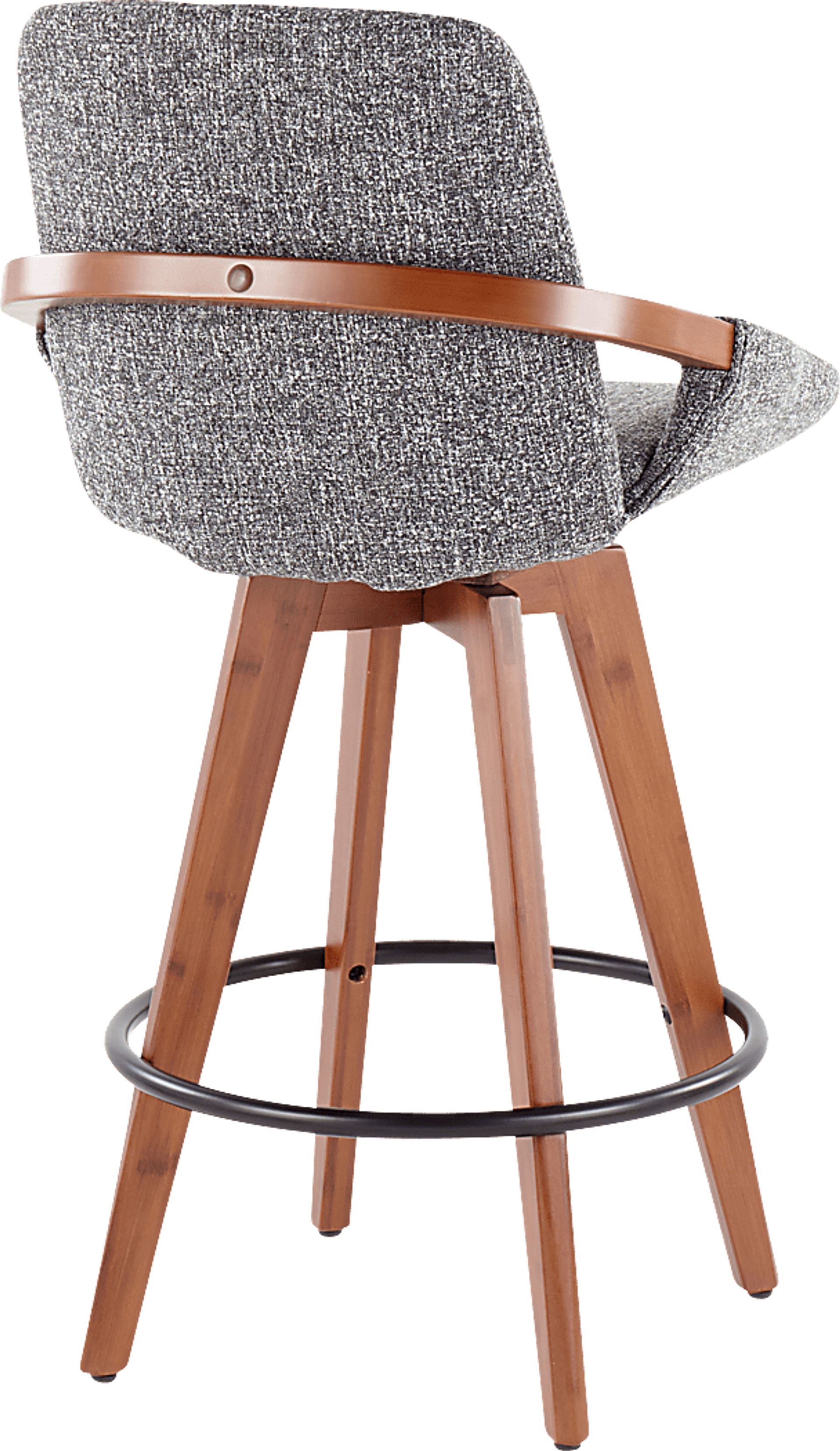 Daylilly Gray Counter Height Stool - Image 4