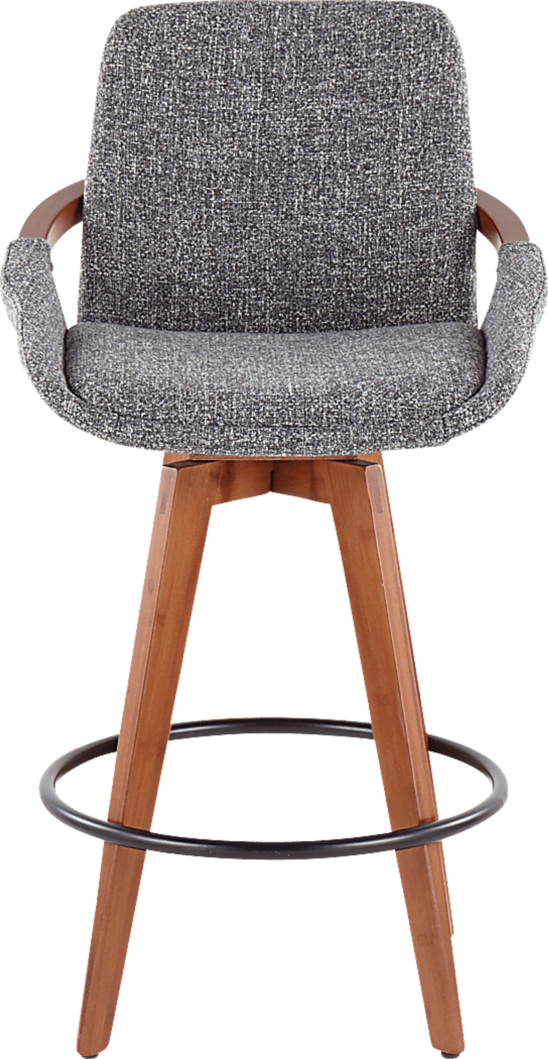 Daylilly Gray Counter Height Stool - Image 6