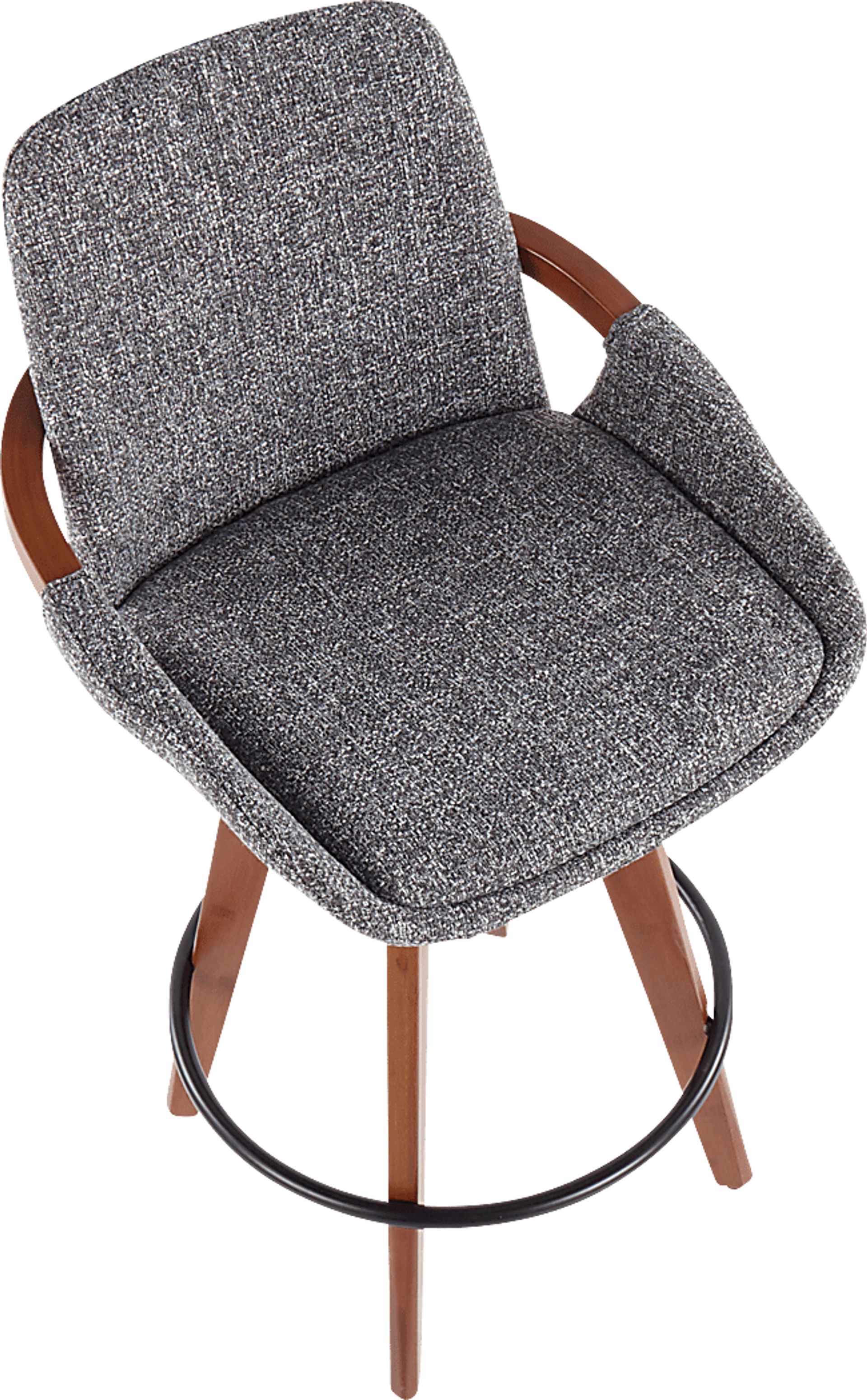 Daylilly Gray Counter Height Stool - Image 7