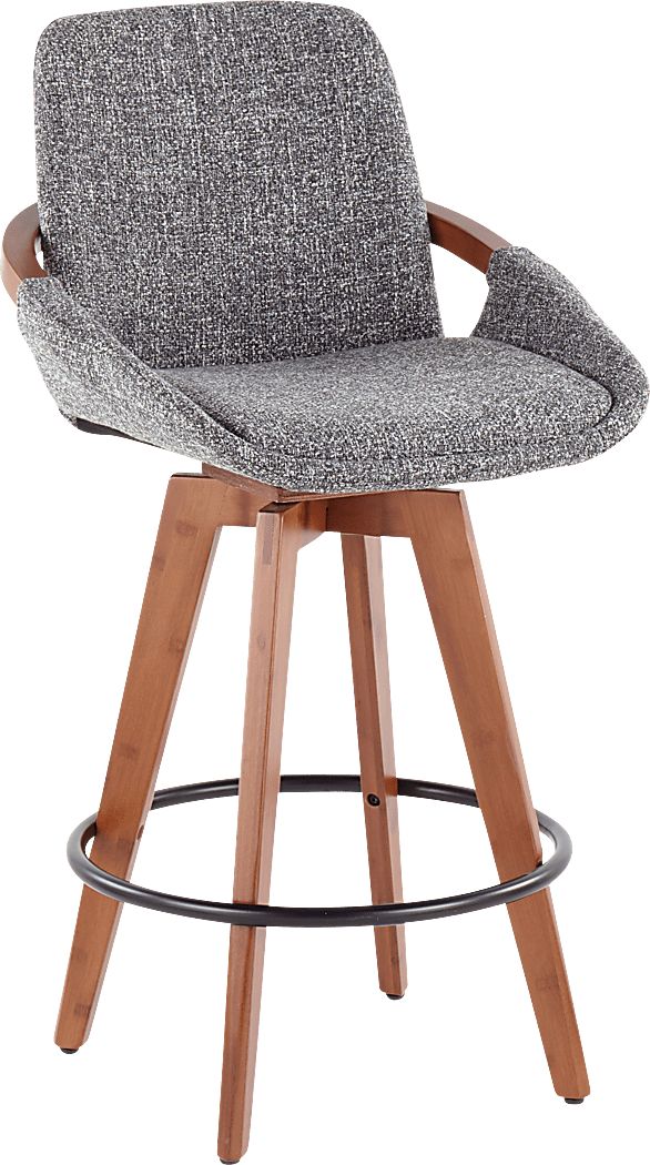 Daylilly Gray Counter Height Stool