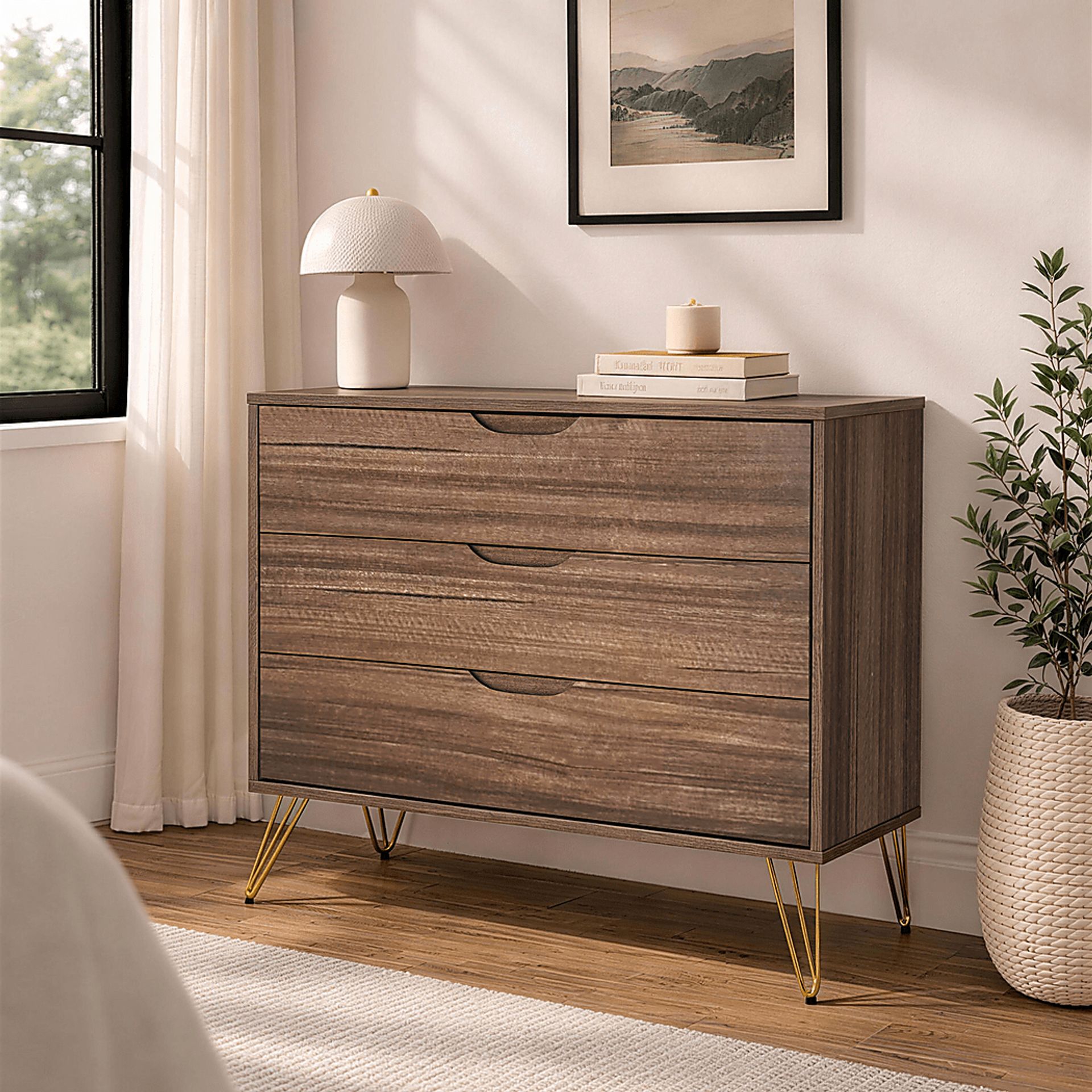 Daylo Brown Dresser - Image 3