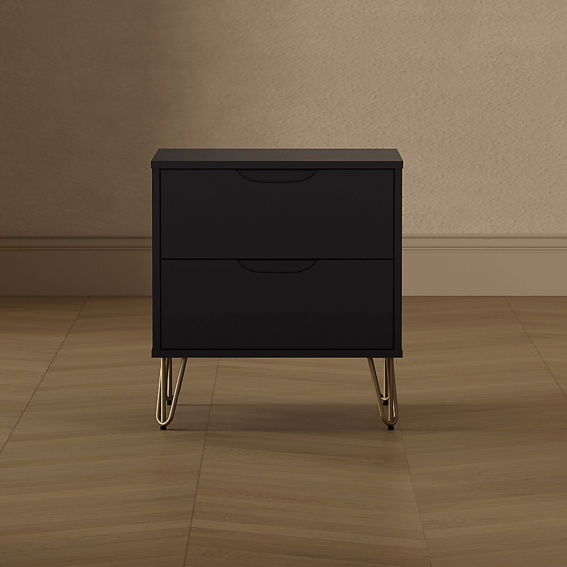 Daylo II Black Nightstand - Image 3