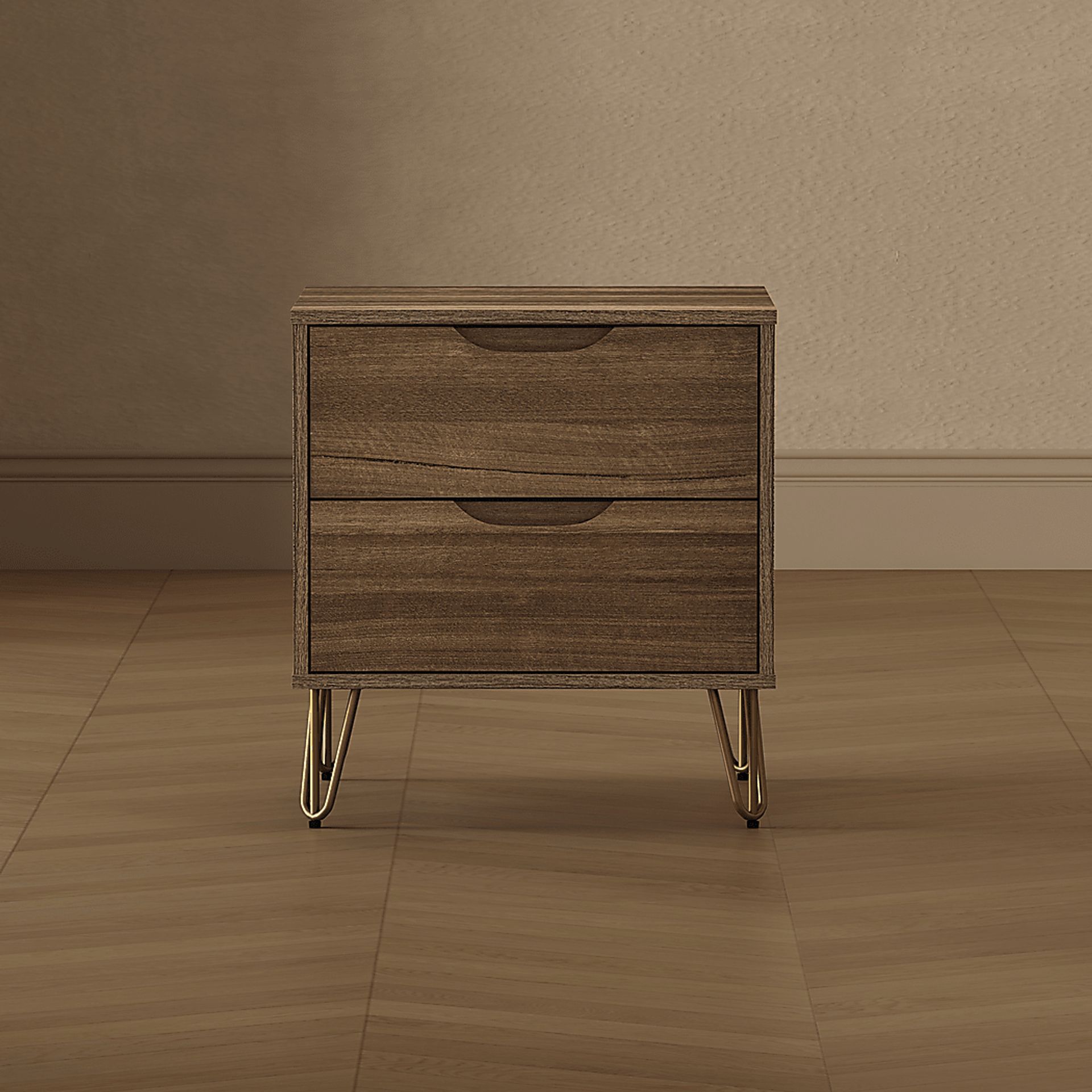 Daylo II Brown Nightstand - Image 2