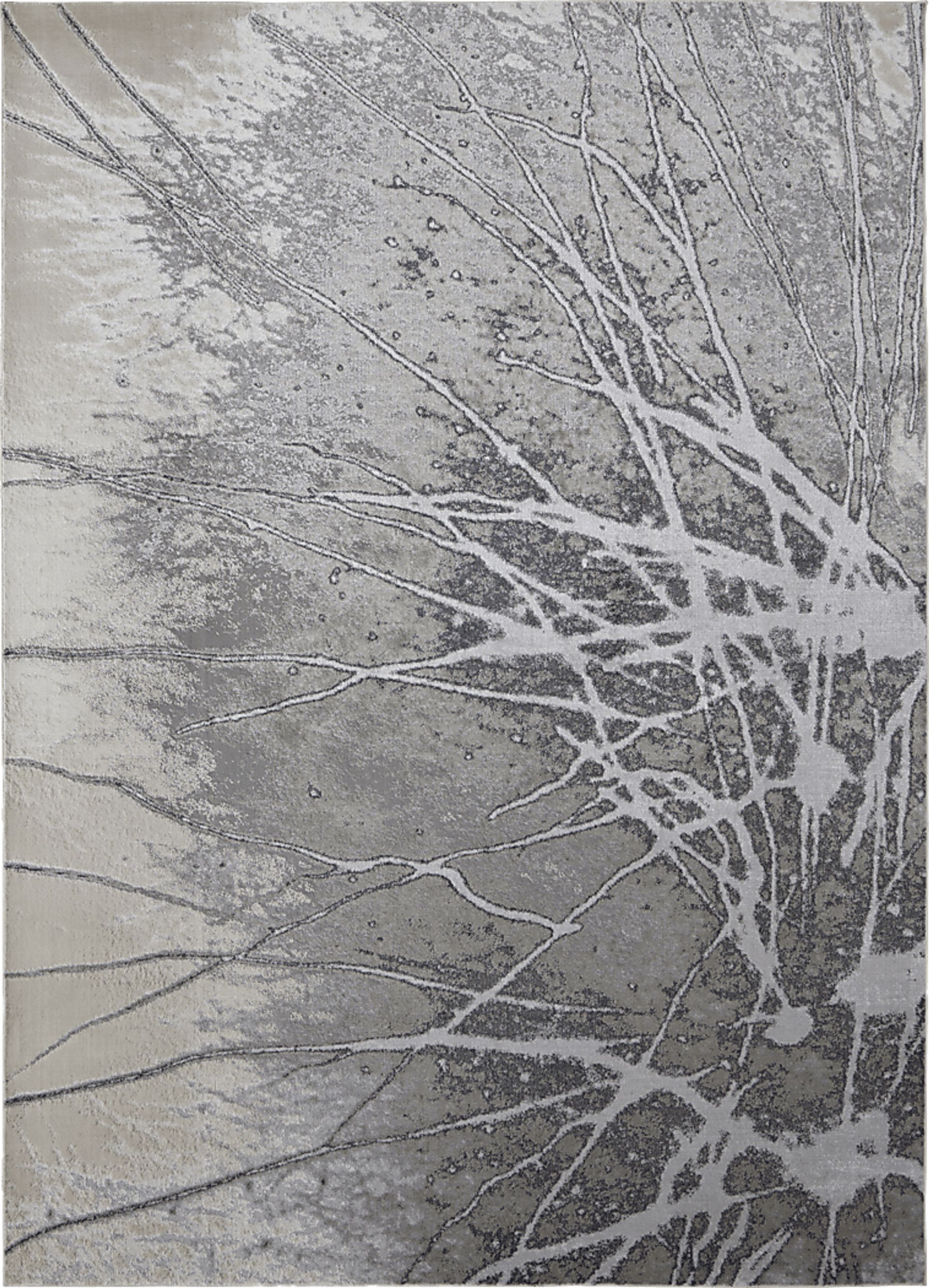 Daymere Silver 6'7 x 9'6 Rug - Image 1