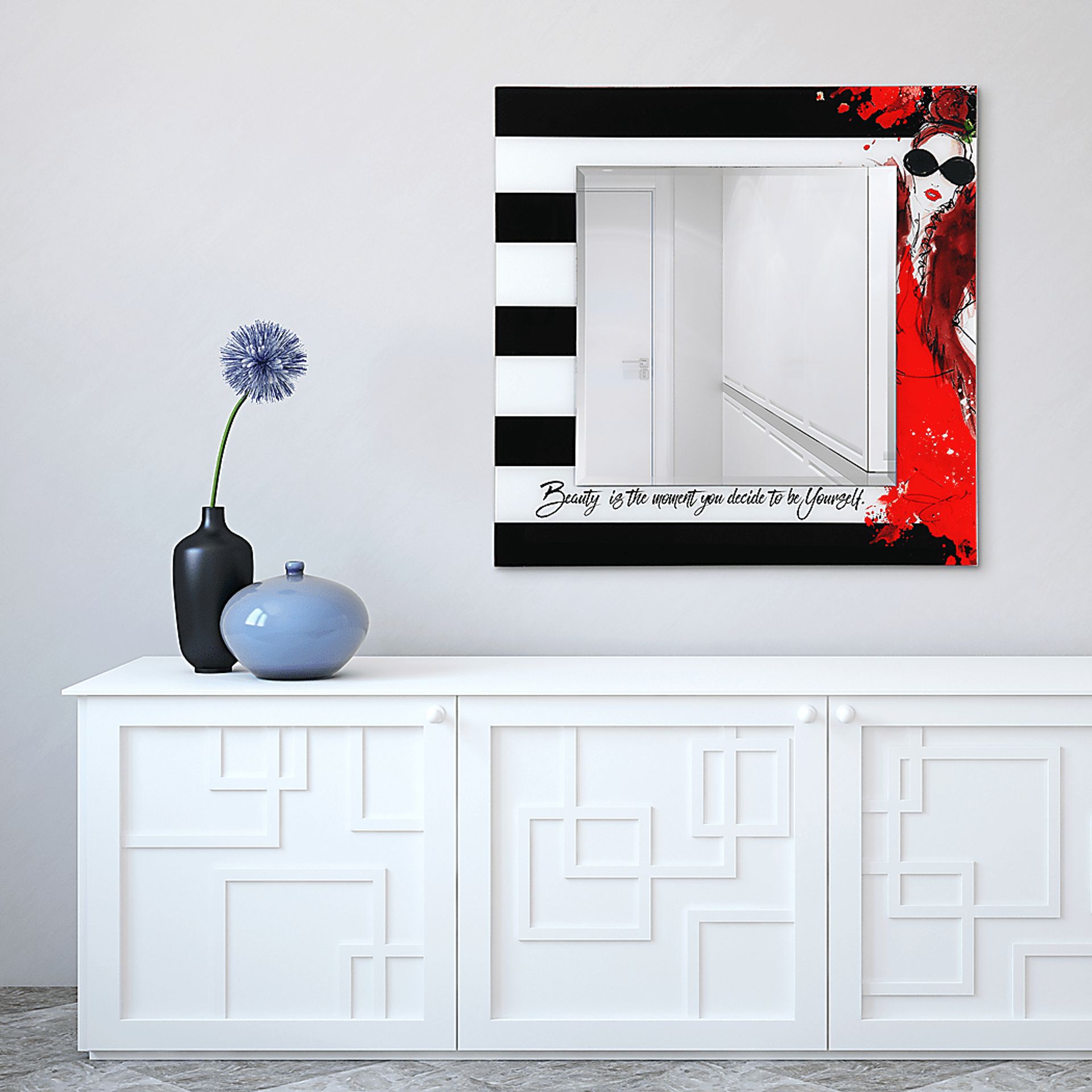 Daynelis Red Mirror - Image 4