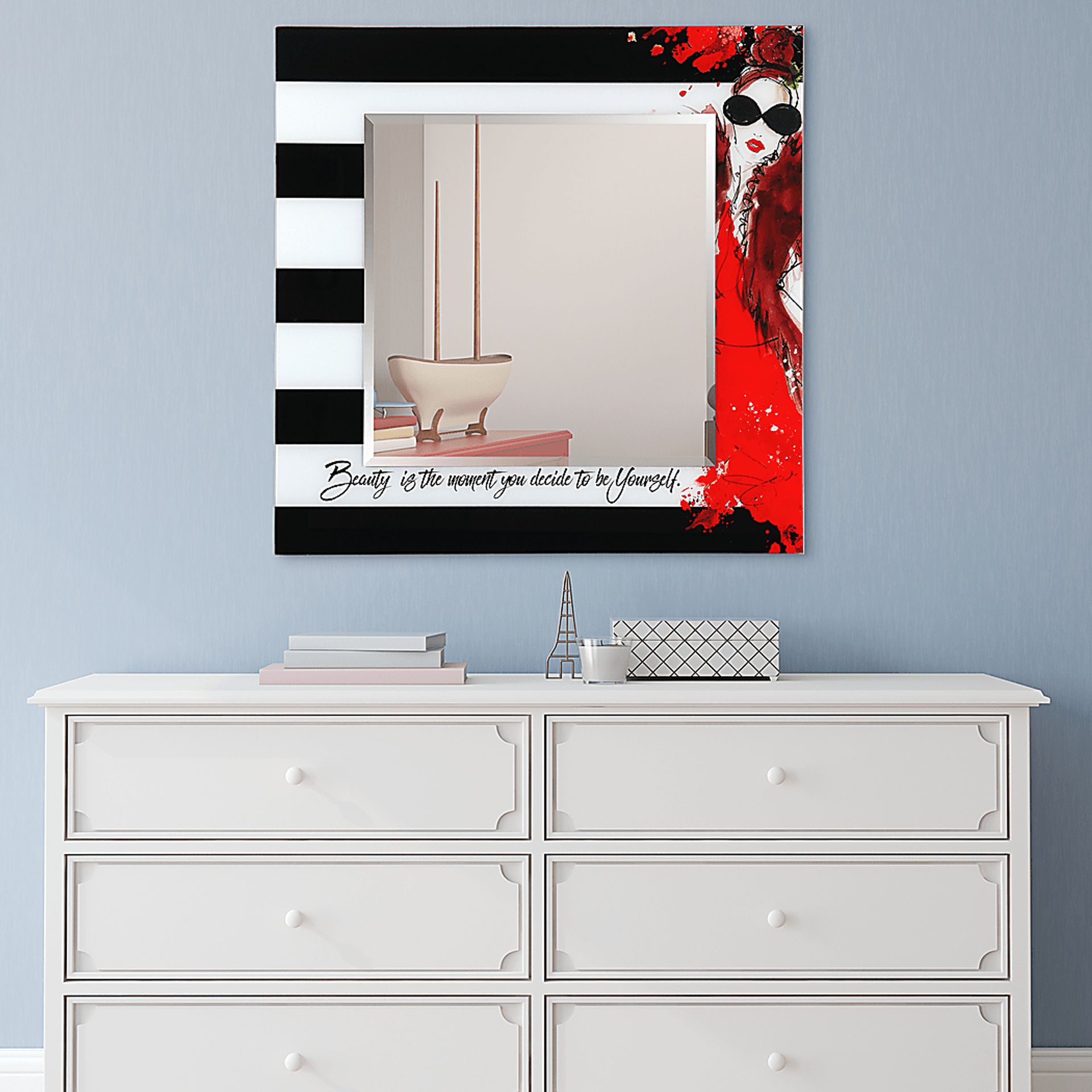 Daynelis Red Mirror - Image 5