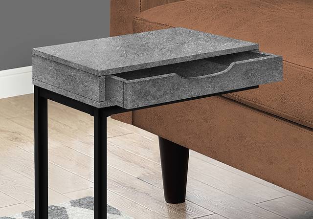 Dayshia Gray Accent Table - Thumbnail - Image 2