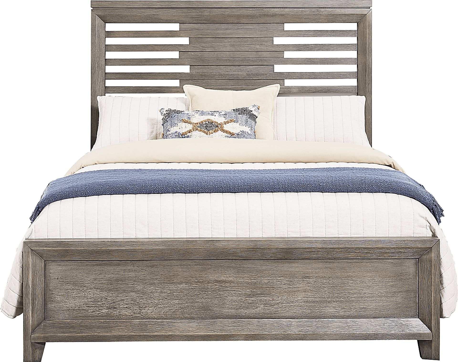 Dayton Place Gray 7 Pc King Bedroom - Image 2