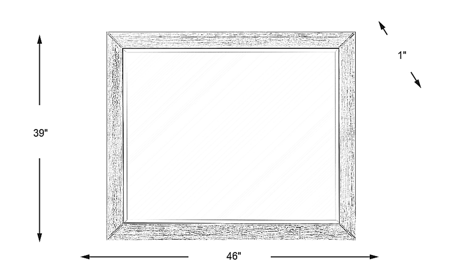 Dimension Image. Please refer to the Dimension Tab on this page for dimension details.