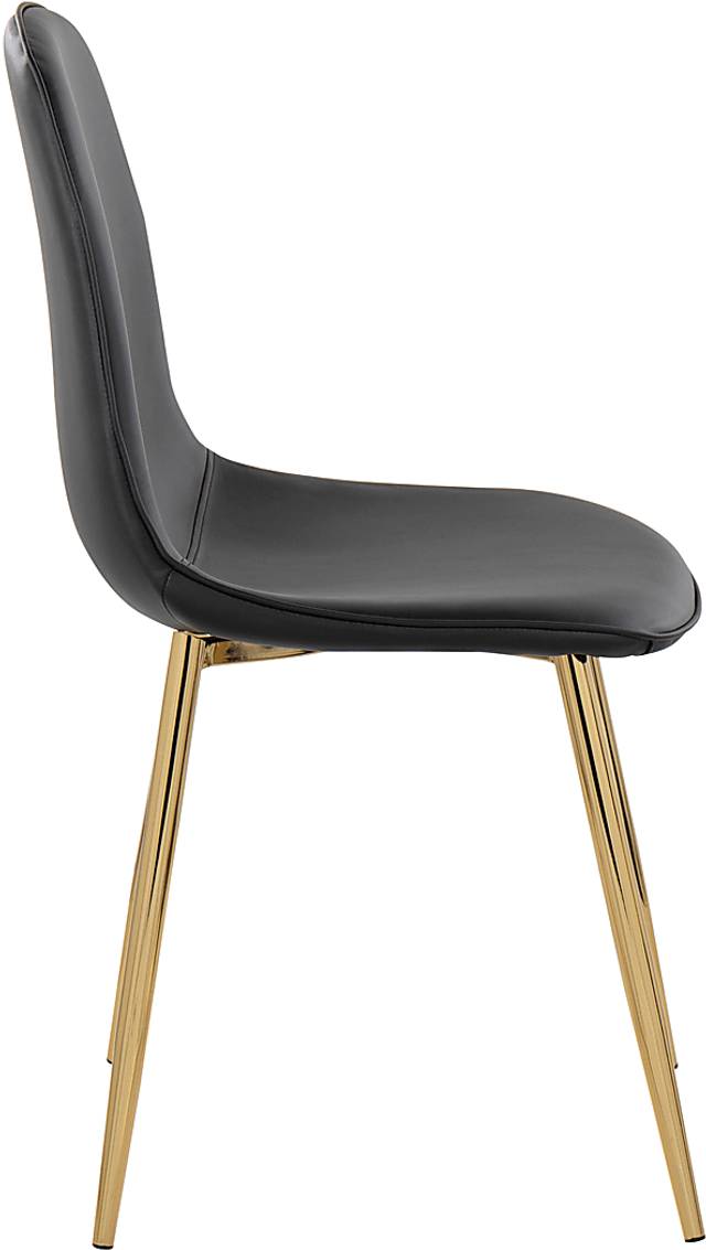 Dazet I Black Dining Chair Set of 2 - Thumbnail - Image 3