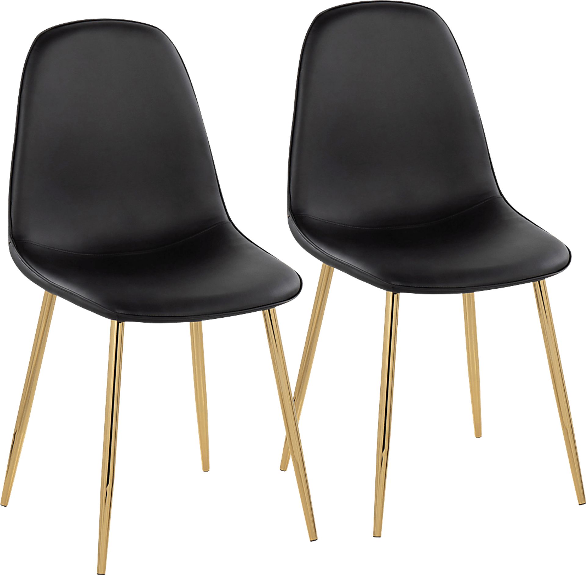 Dazet I Black Dining Chair Set of 2 - Image 1