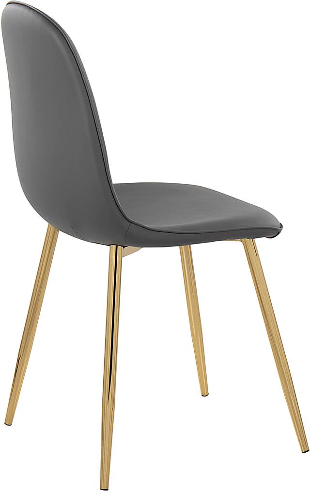 Dazet I Gray Dining Chair Set of 2 - Thumbnail - Image 4
