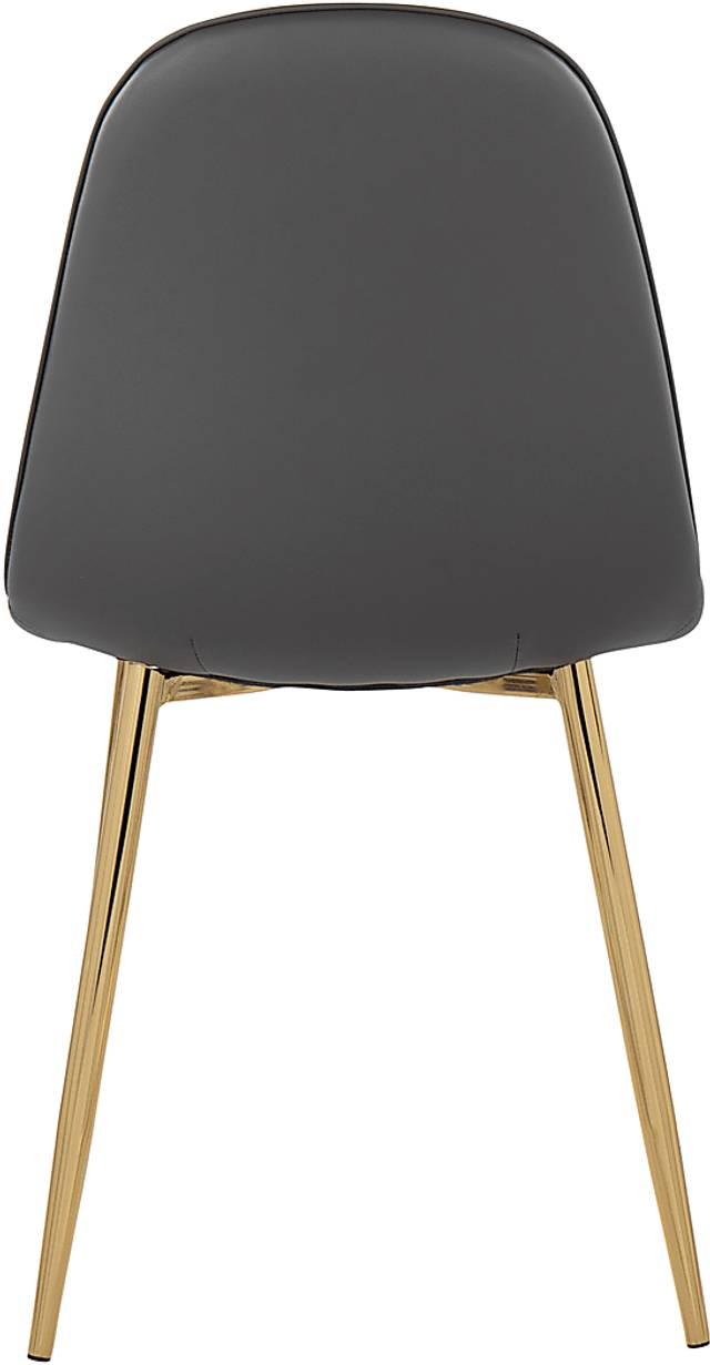 Dazet I Gray Dining Chair Set of 2 - Thumbnail - Image 5