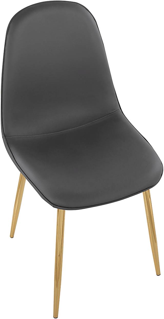 Dazet I Gray Dining Chair Set of 2 - Thumbnail - Image 7