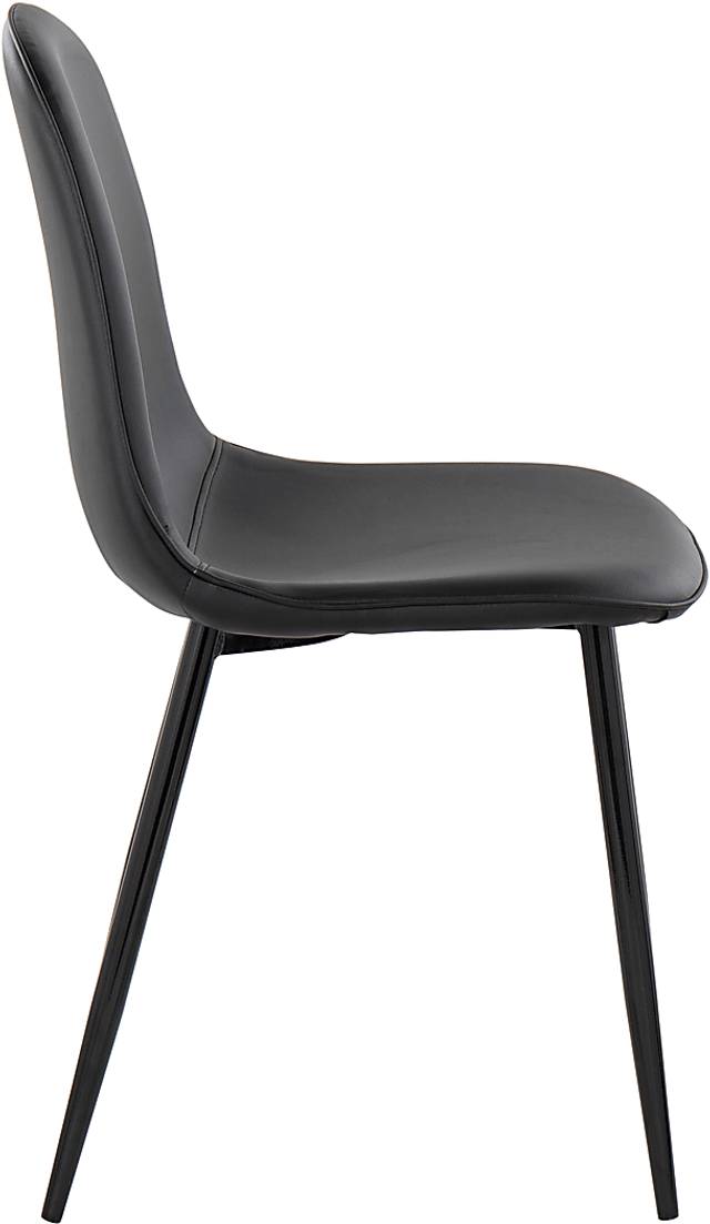 Dazet II Black Dining Chair Set of 2 - Thumbnail - Image 2