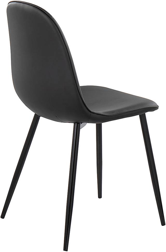 Dazet II Black Dining Chair Set of 2 - Thumbnail - Image 3