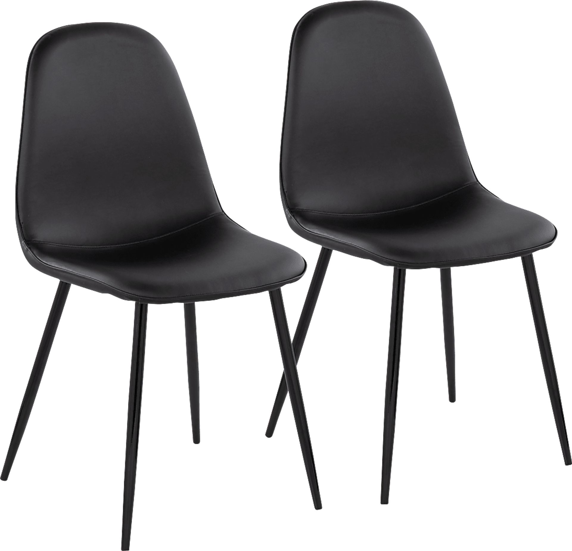Dazet II Black Dining Chair Set of 2 - Image 1