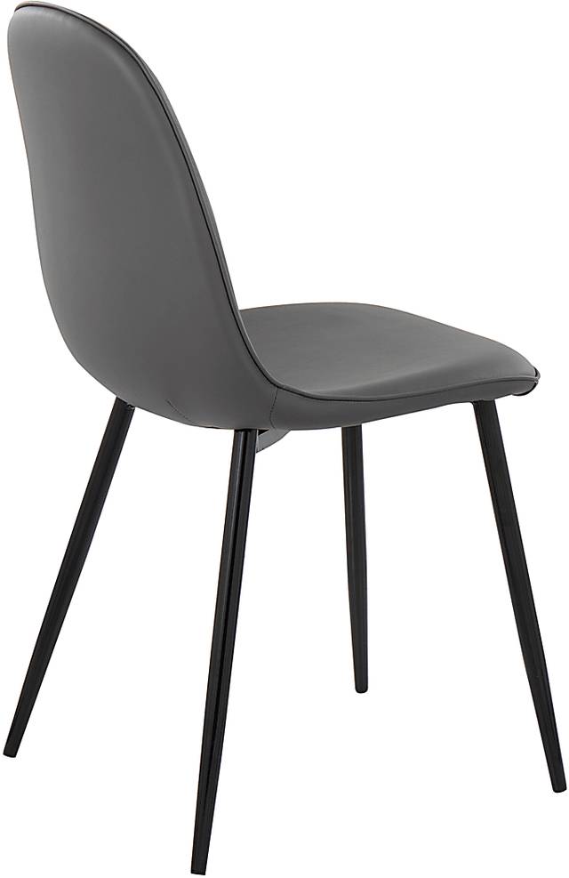Dazet II Gray Dining Chair Set of 2 - Thumbnail - Image 3