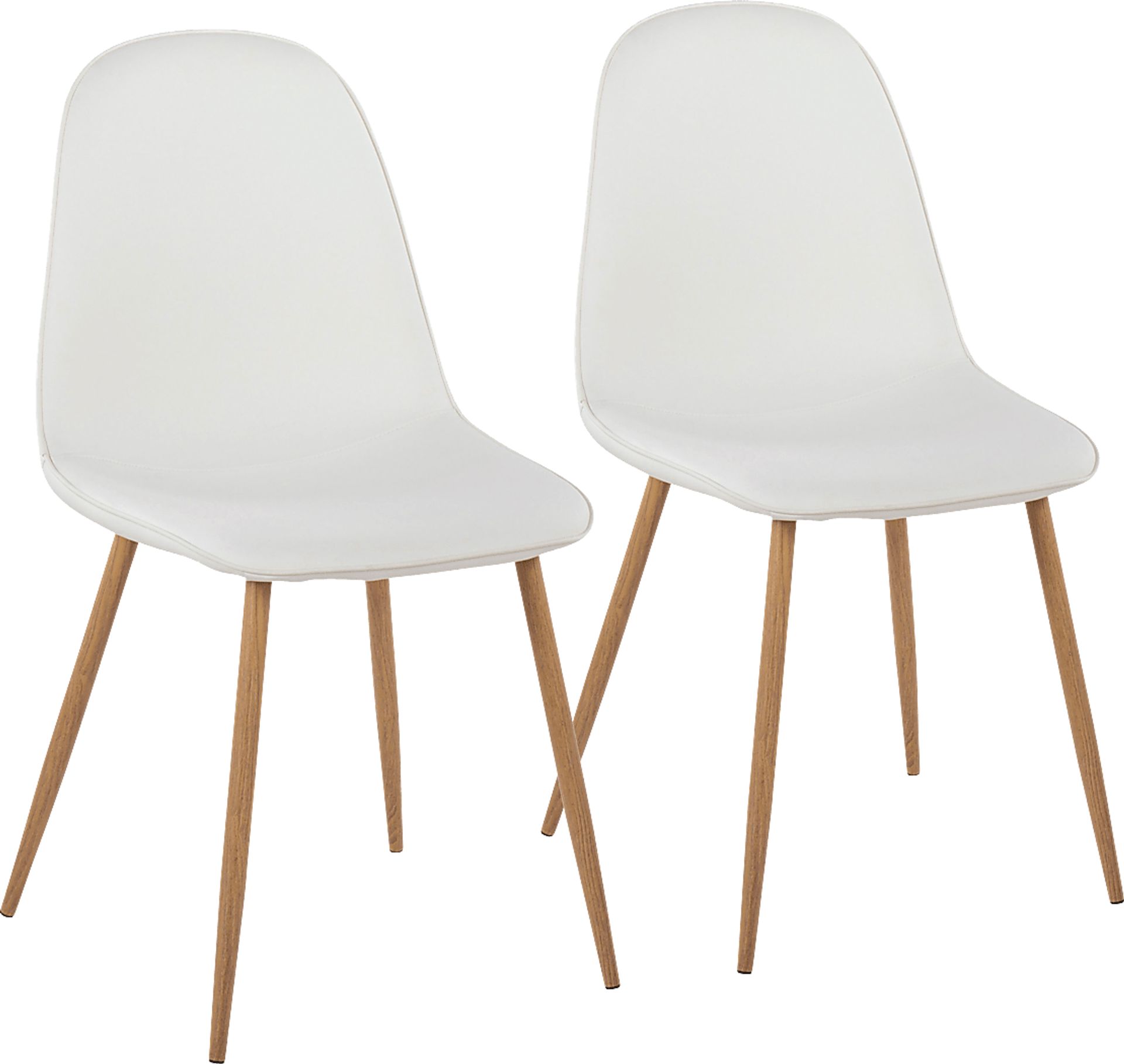 Dazet III White Dining Chair Set of 2 - Image 1
