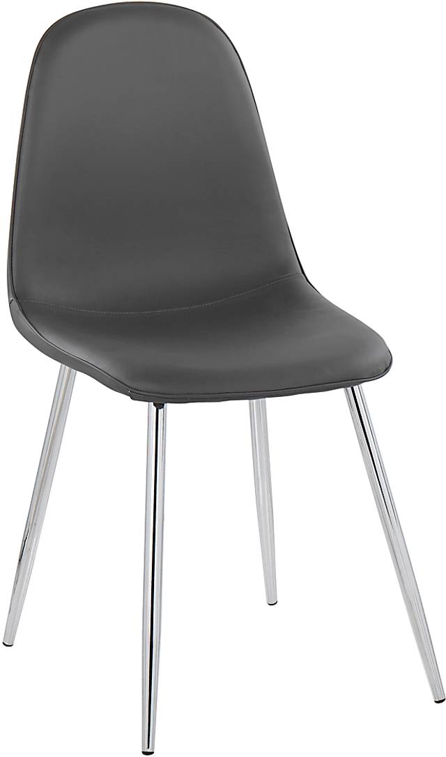 Dazet IV Gray Dining Chair Set of 2 - Thumbnail - Image 2