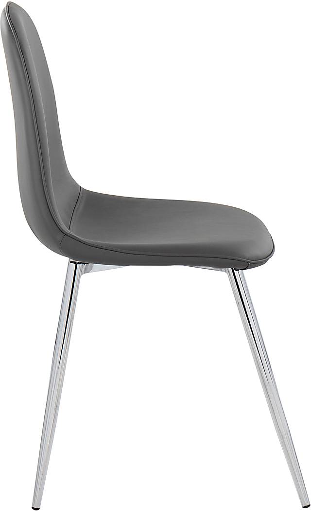 Dazet IV Gray Dining Chair Set of 2 - Thumbnail - Image 3