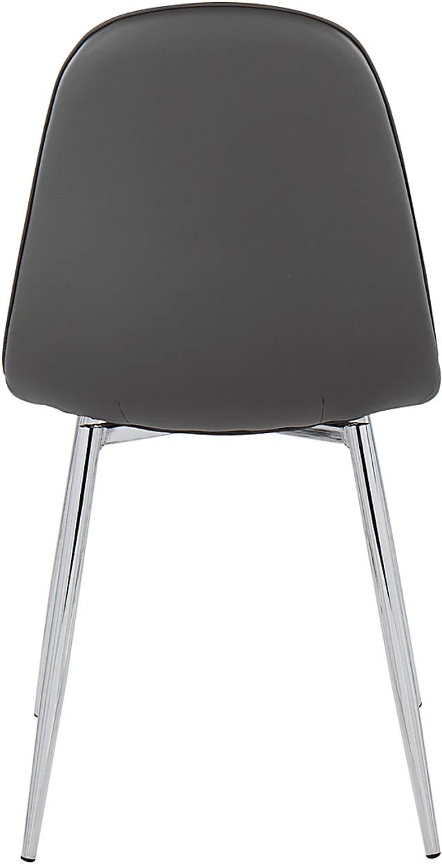 Dazet IV Gray Dining Chair Set of 2 - Thumbnail - Image 4