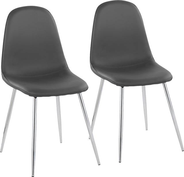 Dazet IV Gray Dining Chair Set of 2 - Thumbnail - Image 1