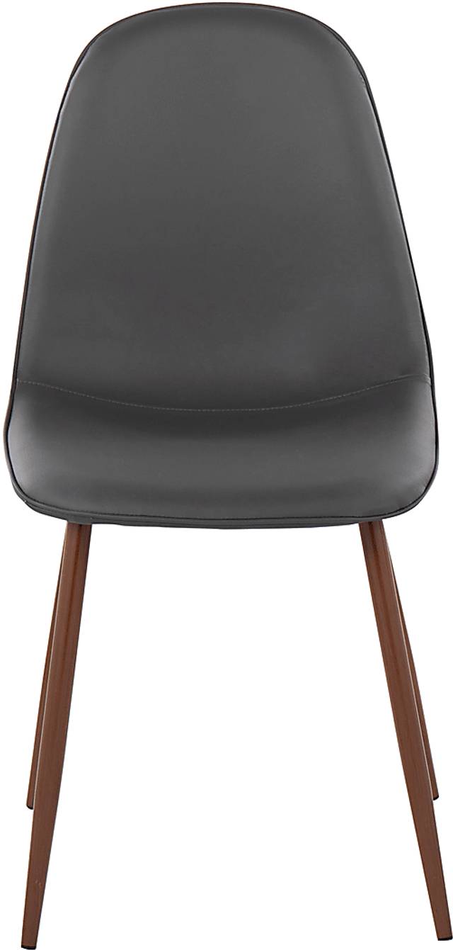 Dazet V Gray Dining Chair Set of 2 - Thumbnail - Image 6