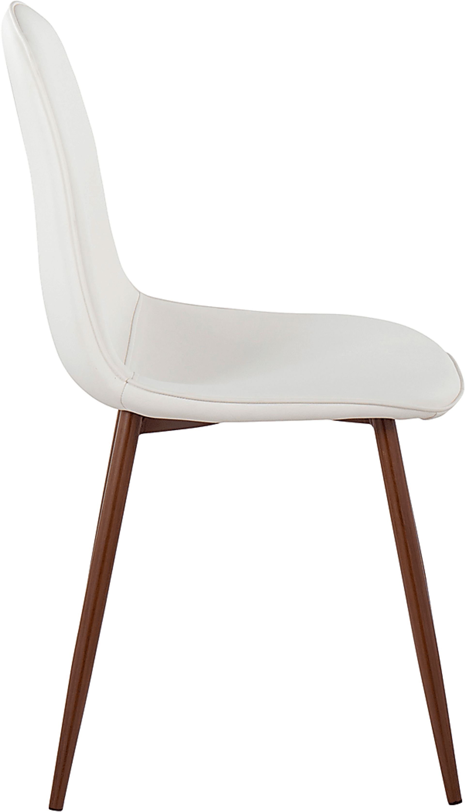 Dazet V White Dining Chair Set of 2 - Image 2