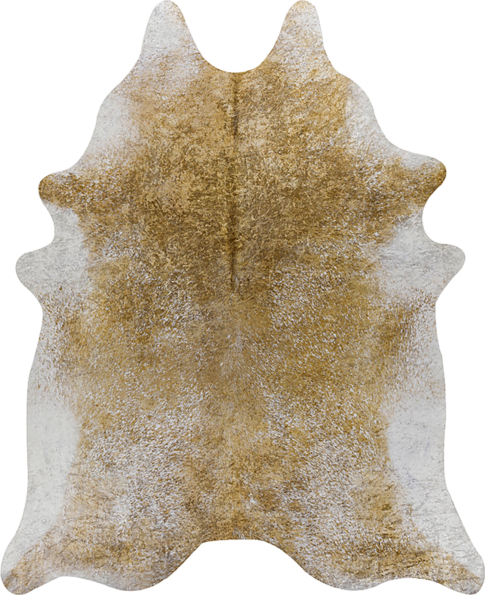 Daziel 6' x 7' Gold Rug - Image 1