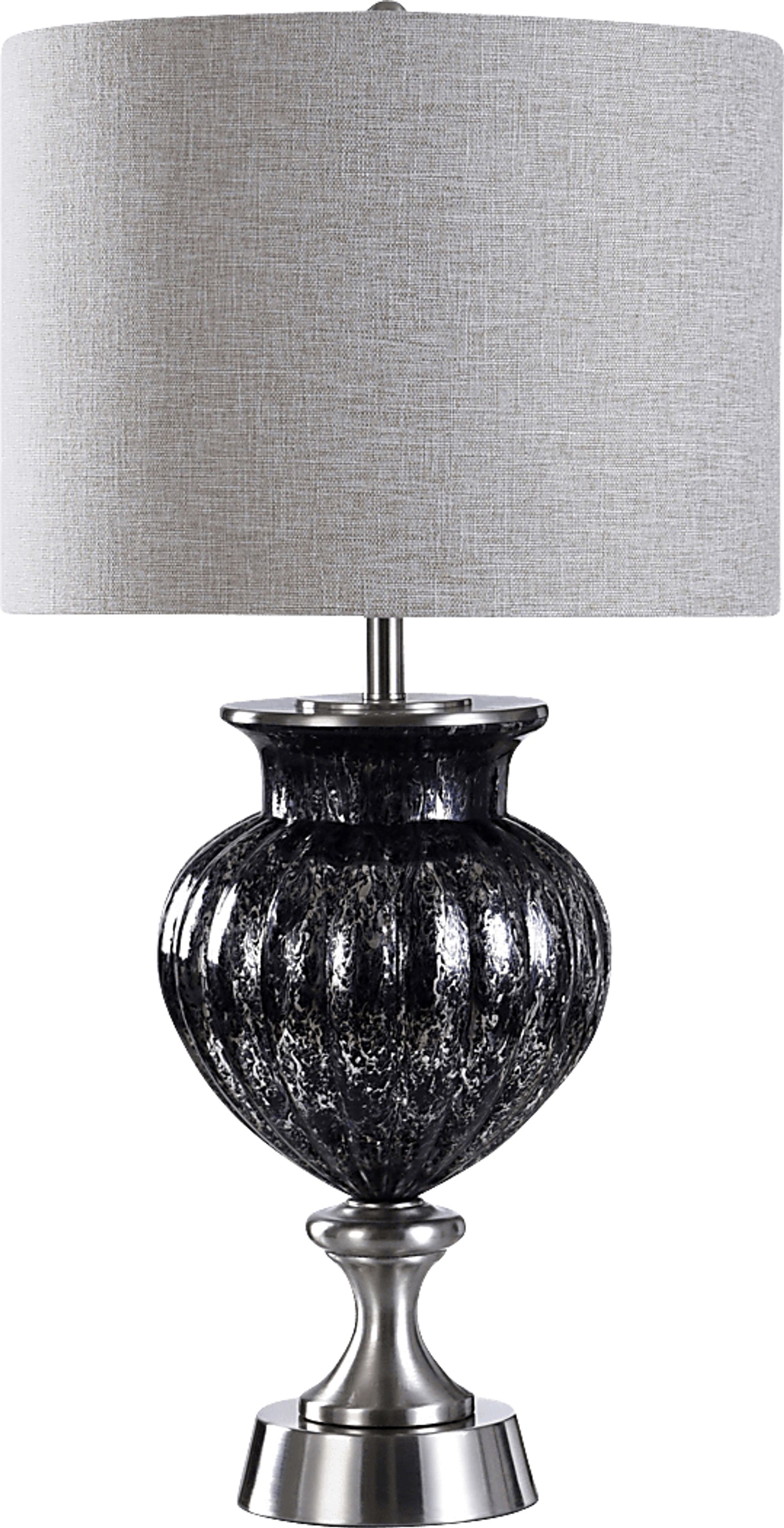 Dean Loop Silver Lamp - Image 1