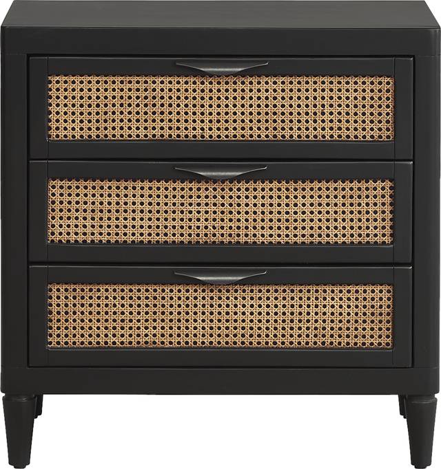 Deanwood Black 7 Pc King Woven Bedroom - Thumbnail - Image 6