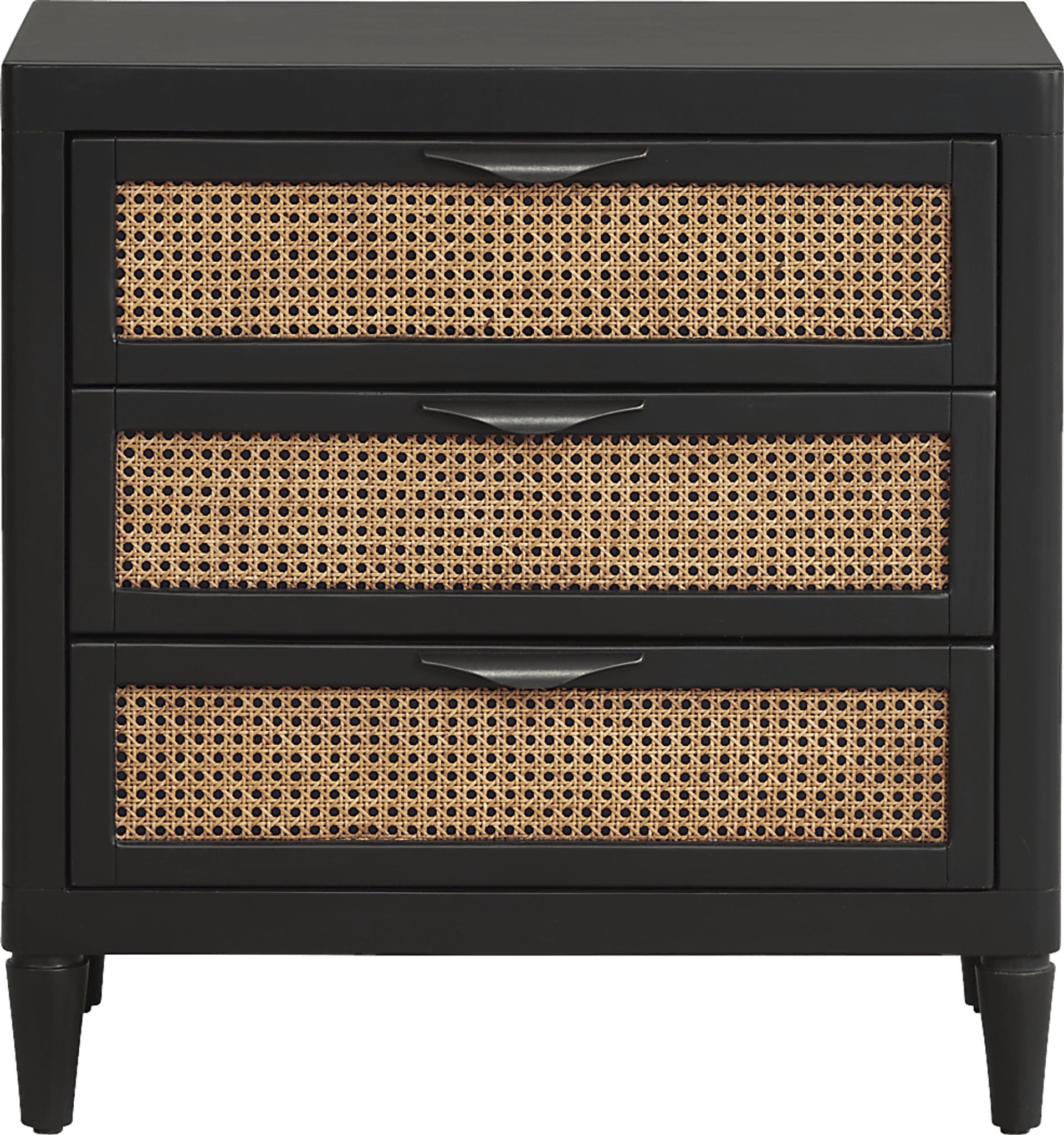 Deanwood Black 7 Pc King Woven Bedroom - Image 6