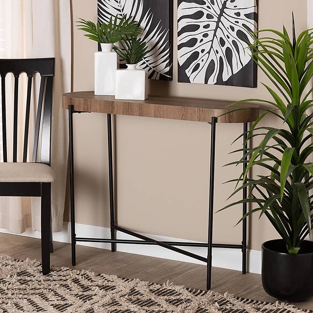 Deanza Brown Sofa Table - Thumbnail - Image 2