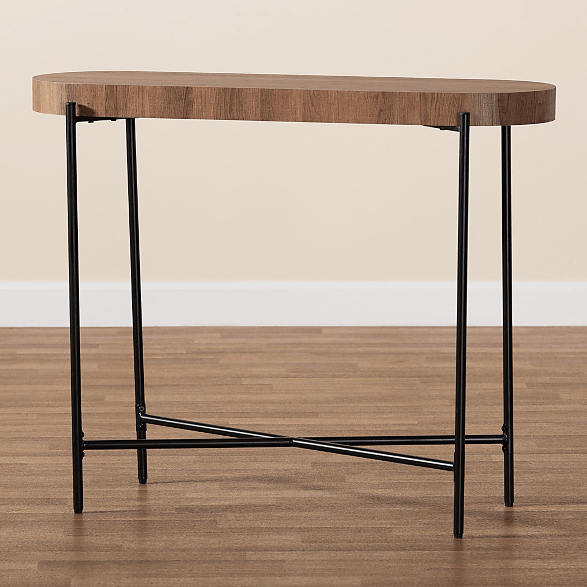 Deanza Brown Sofa Table - Image 3