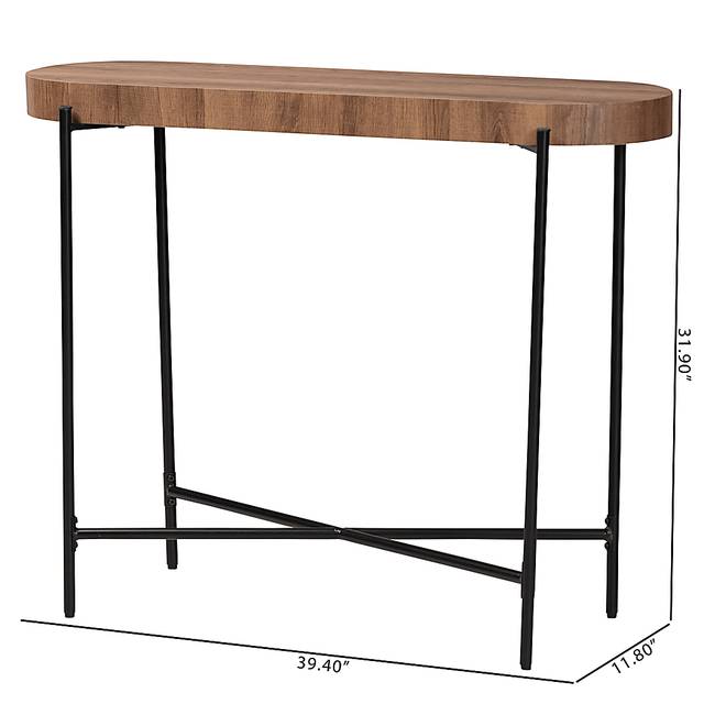 Deanza Brown Sofa Table - Thumbnail - Image 8