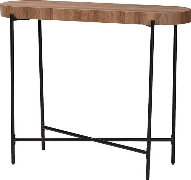 Deanza Brown Sofa Table - Thumbnail - Image 1
